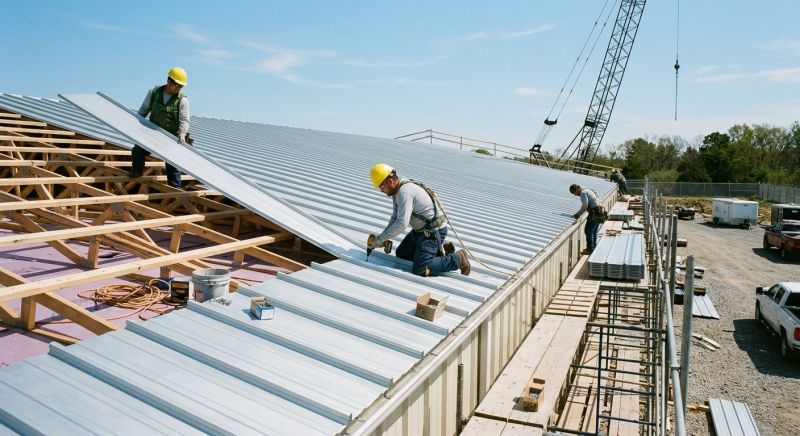 Aluminum Roof Installation in Hunlock Creek, PA