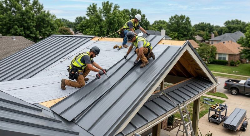 Aluminum Roof Installation in Moscow, PA
