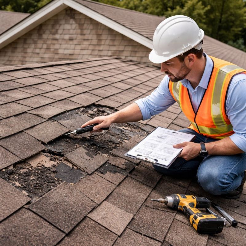 Asphalt Roof Inspection in Pittston, PA