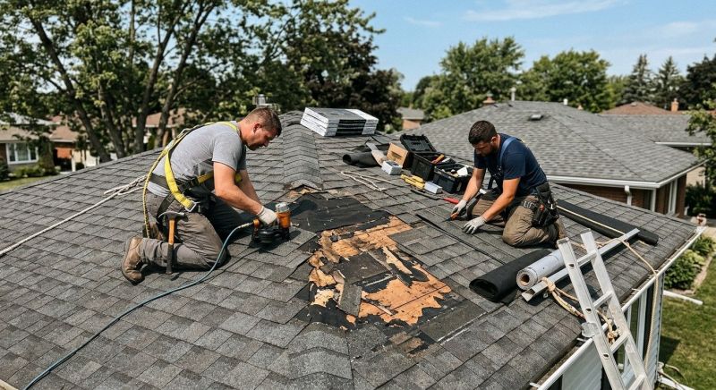 Asphalt Roof Repair in Kingston, PA
