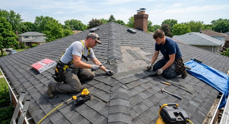 Asphalt Roof Repair in Kingston, PA