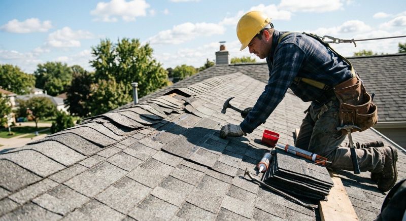 Asphalt Roof Repair in Moscow, PA