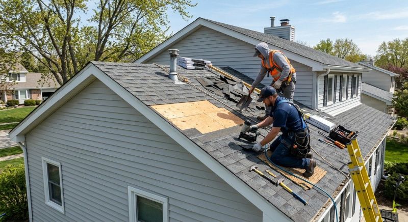 Asphalt Roof Repair in Shickshinny, PA
