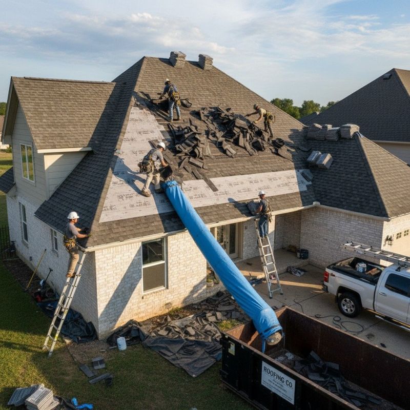 Asphalt Roof Replacement in Moscow, PA