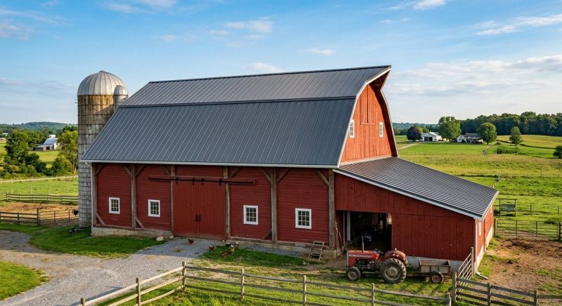 Barn Roof Replacement in Albrightsville, PA