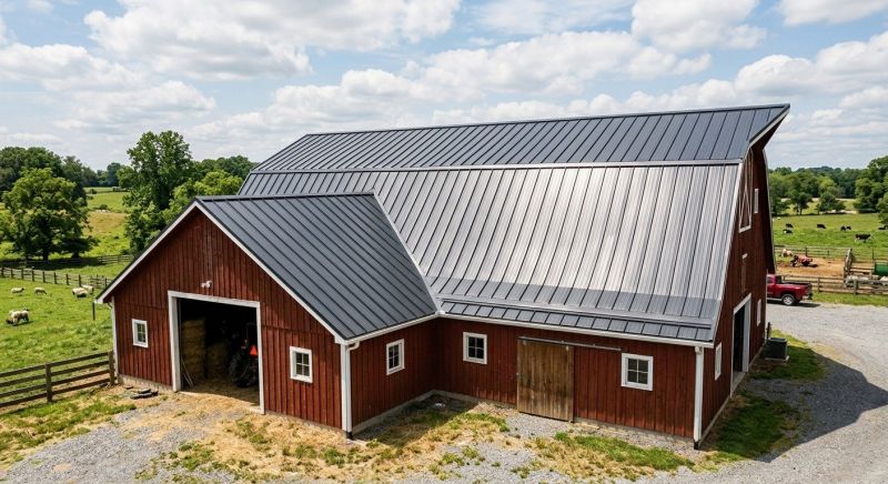 Barn Roof Replacement in Benton, PA