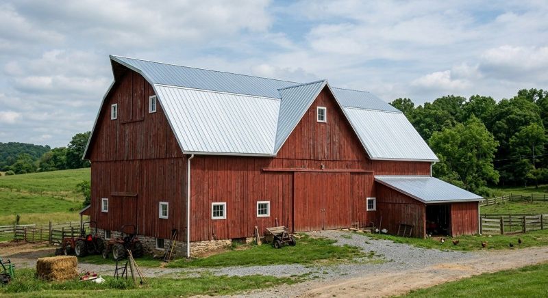 Barn Roof Replacement in Harveys Lake, PA