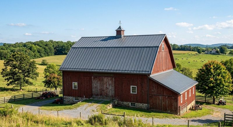 Barn Roof Replacement in Peckville, PA