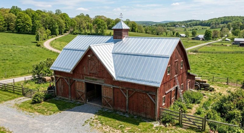 Barn Roof Replacement in Pittston, PA