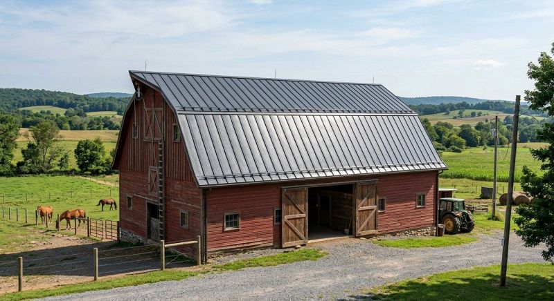 Barn Roof Replacement in Pittston, PA