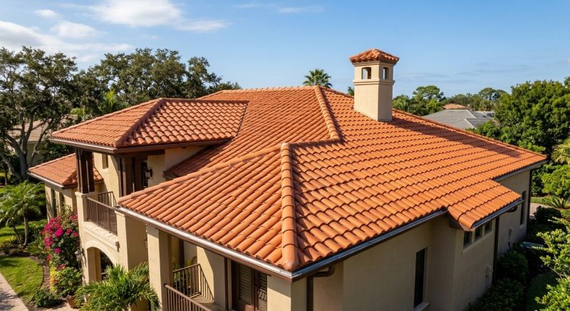 Barrel Tile Roof Installation in Luzerne County, PA
