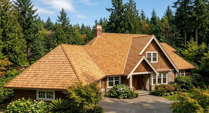 Cedar Roof Installation in Hazleton, PA