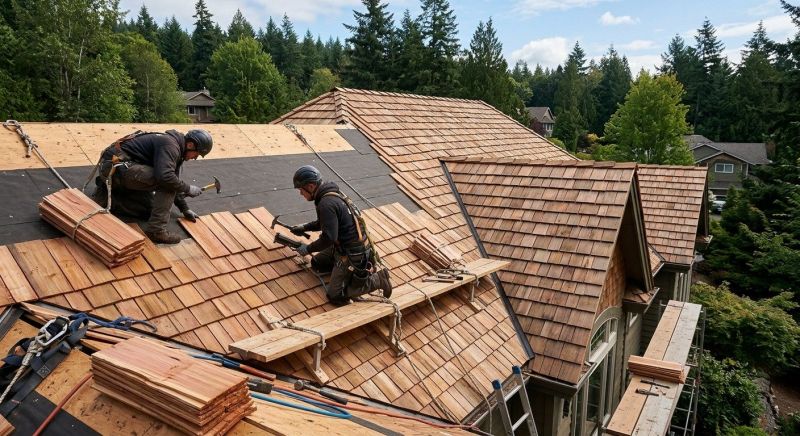 Cedar Roof Installation in Luzerne County, PA