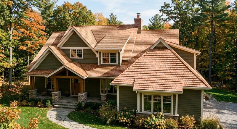 Cedar Roof Installation in Wilkes Barre, PA