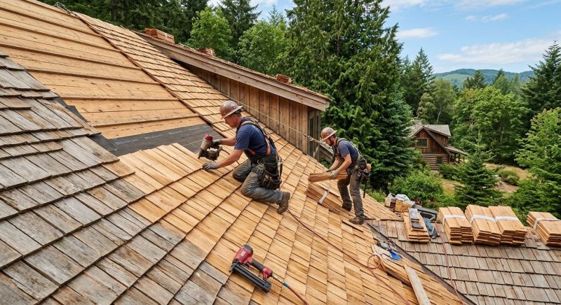 Cedar Shake Roof Construction in Luzerne County, PA