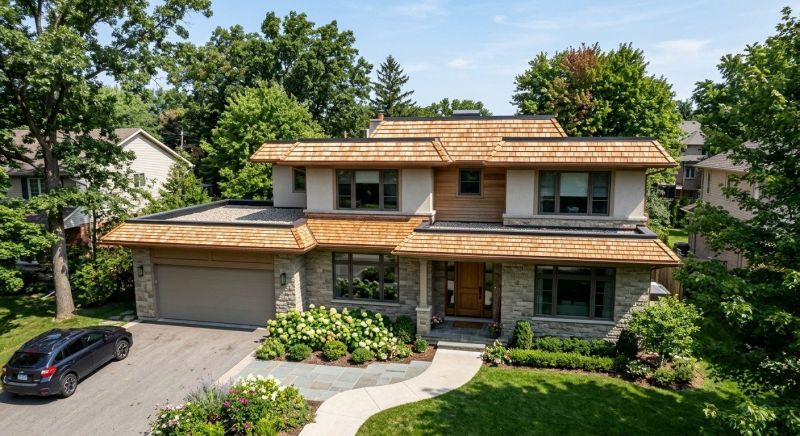 Cedar Shake Roof Construction in Luzerne, PA