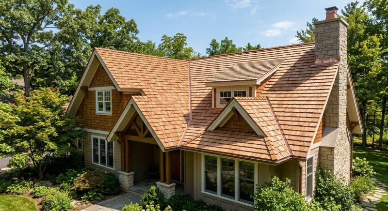 Cedar Shake Roof Construction in Peckville, PA