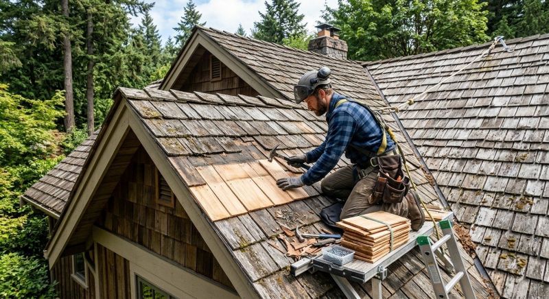 Cedar Shingles Repair in Pittston, PA