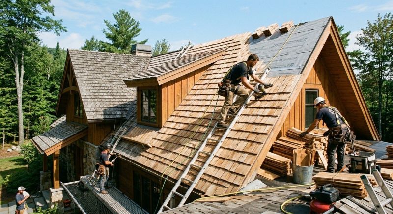 Cedar Shingles Replacement in Hazleton, PA
