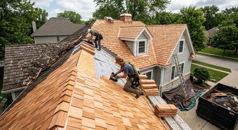 Cedar Shingles Replacement in Mountain Top, PA