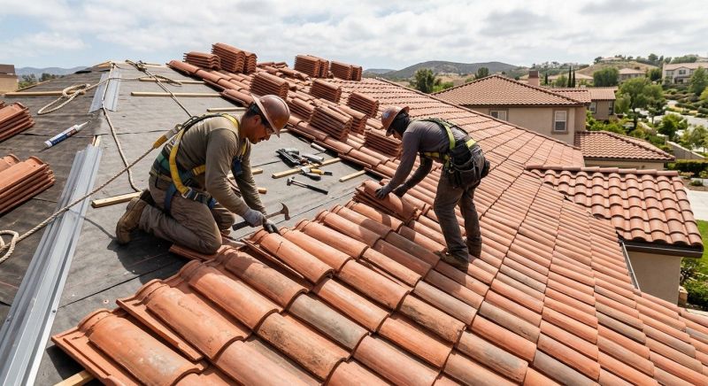 Clay Roof Installation in Taylor, PA