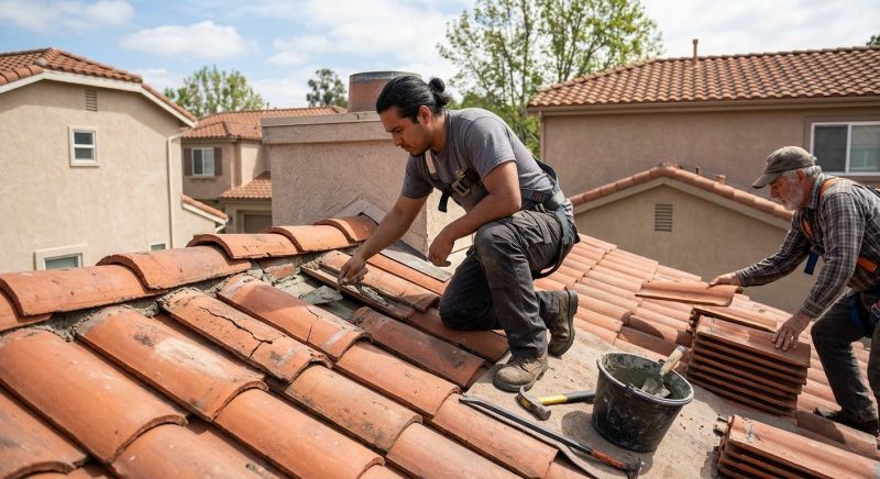 Clay Roof Leak Repair in Luzerne County, PA
