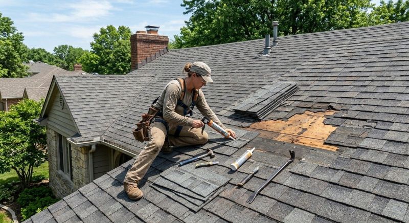 Collapsing Roof Repair in Luzerne County, PA