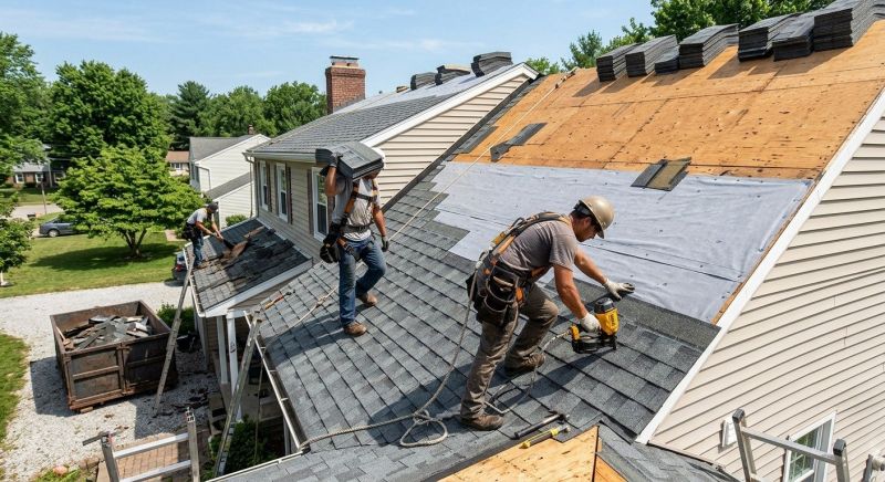 Composite Shingle Repair in Luzerne County, PA