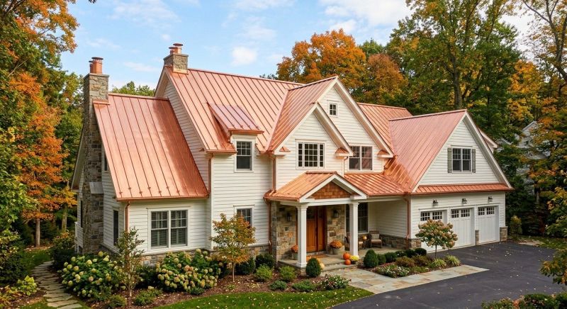 Copper Roof Replacement in Luzerne County, PA