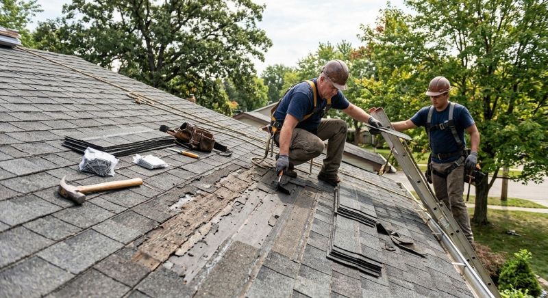 Damaged Roof Repair in Benton, PA