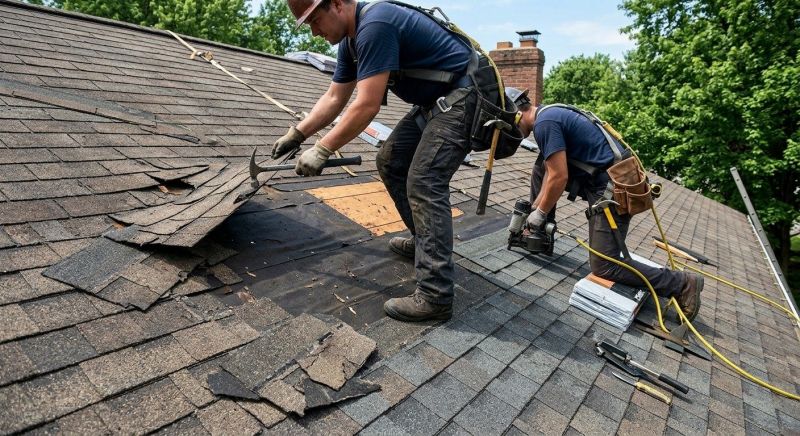 Damaged Roof Repair in Luzerne County, PA