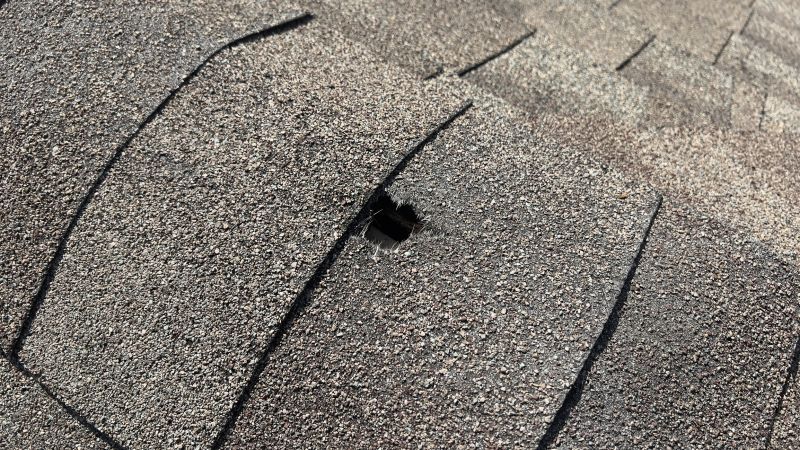 Damaged Roof Repair in Mountain Top, PA