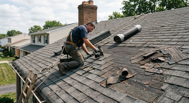 Damaged Roof Repair in Plymouth, PA