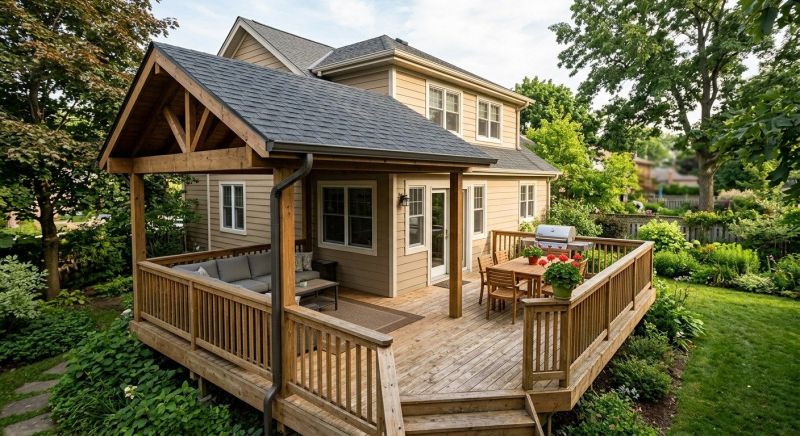 Deck Roof Construction in Luzerne County, PA