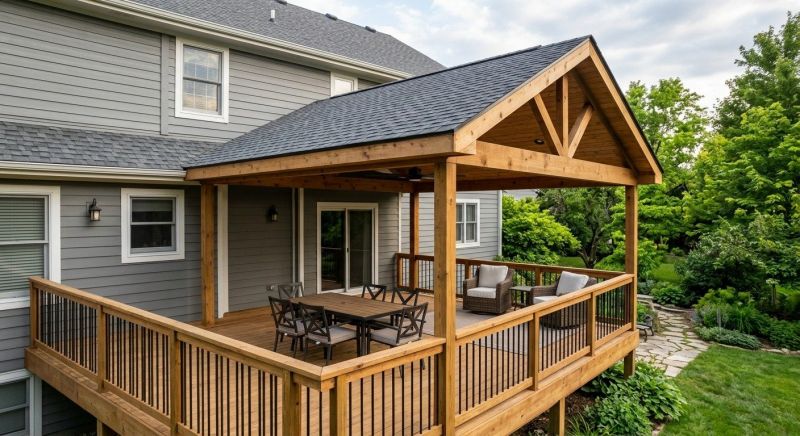 Deck Roof Construction in Luzerne County, PA