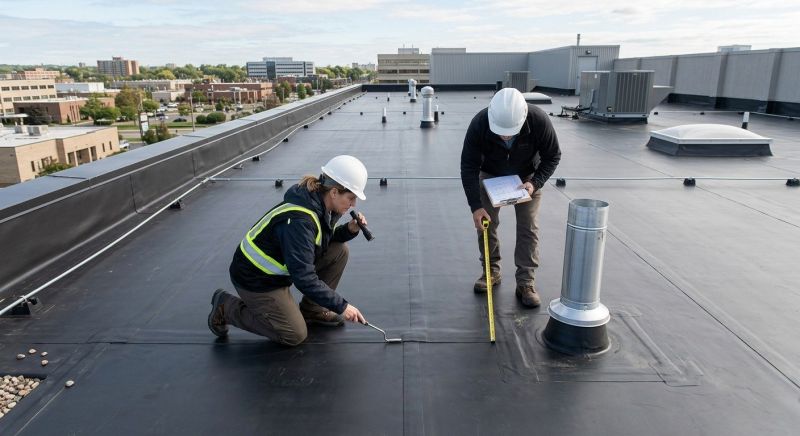 Epdm Roof Inspection in Luzerne County, PA