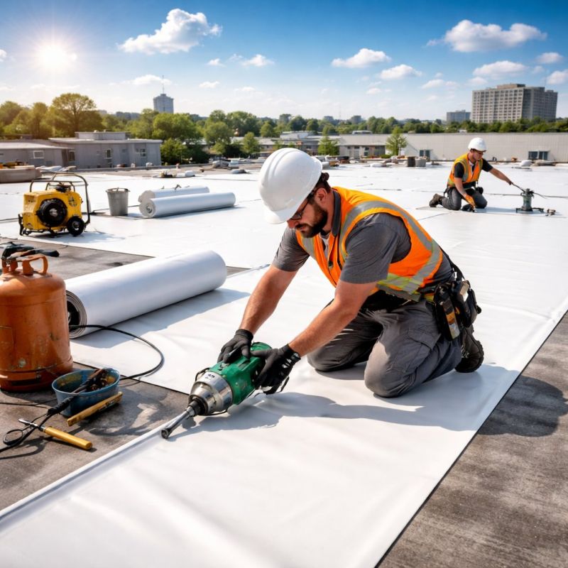 Epdm Roof Installation in Clarks Summit, PA