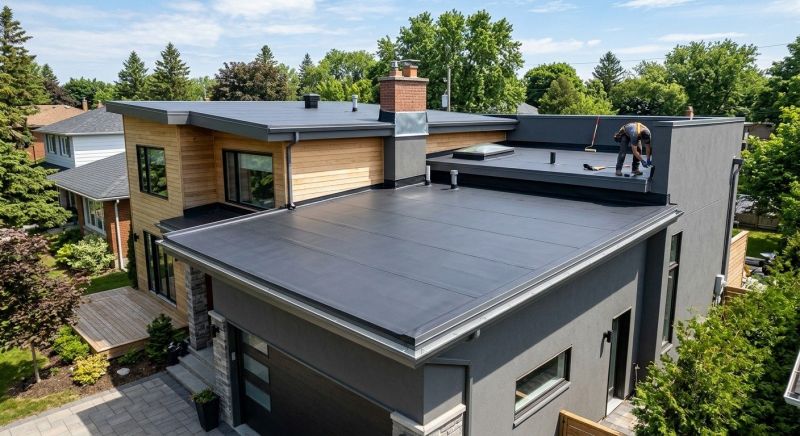 Epdm Roof Installation in Plymouth, PA