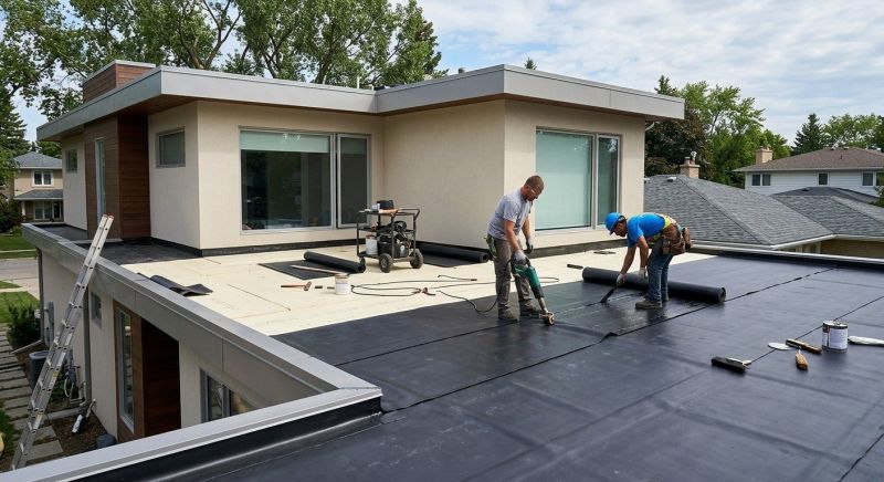 Flat Roof Installation in Dallas, PA