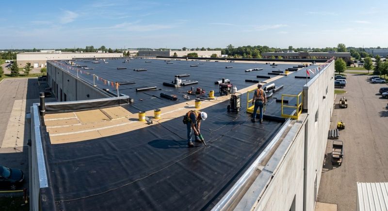 Flat Roof Installation in Luzerne County, PA