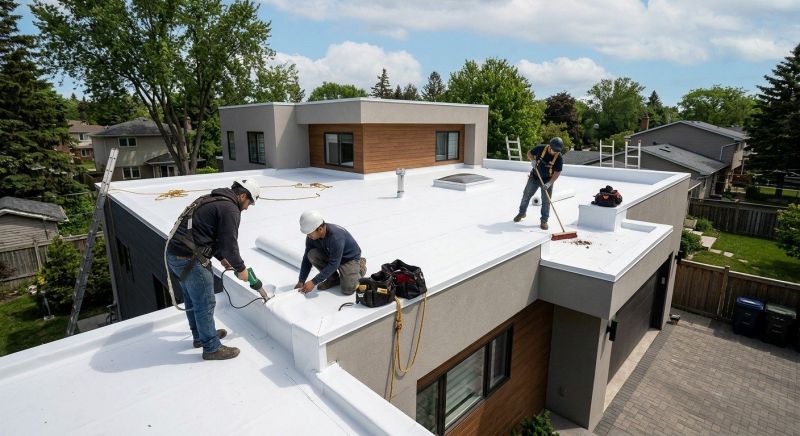 Flat Roof Installation in Plymouth, PA