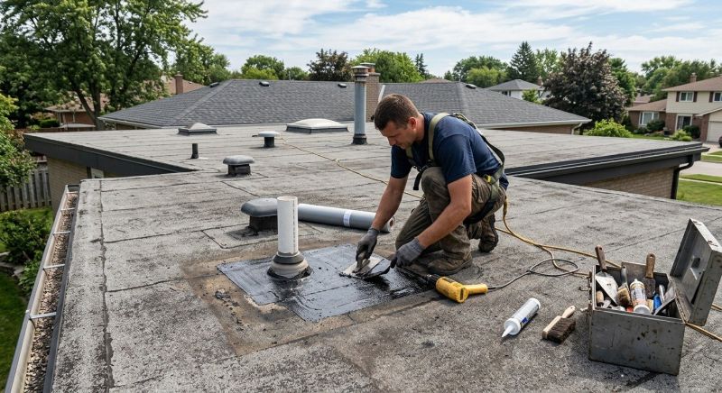 Flat Roof Repair in Scranton, PA