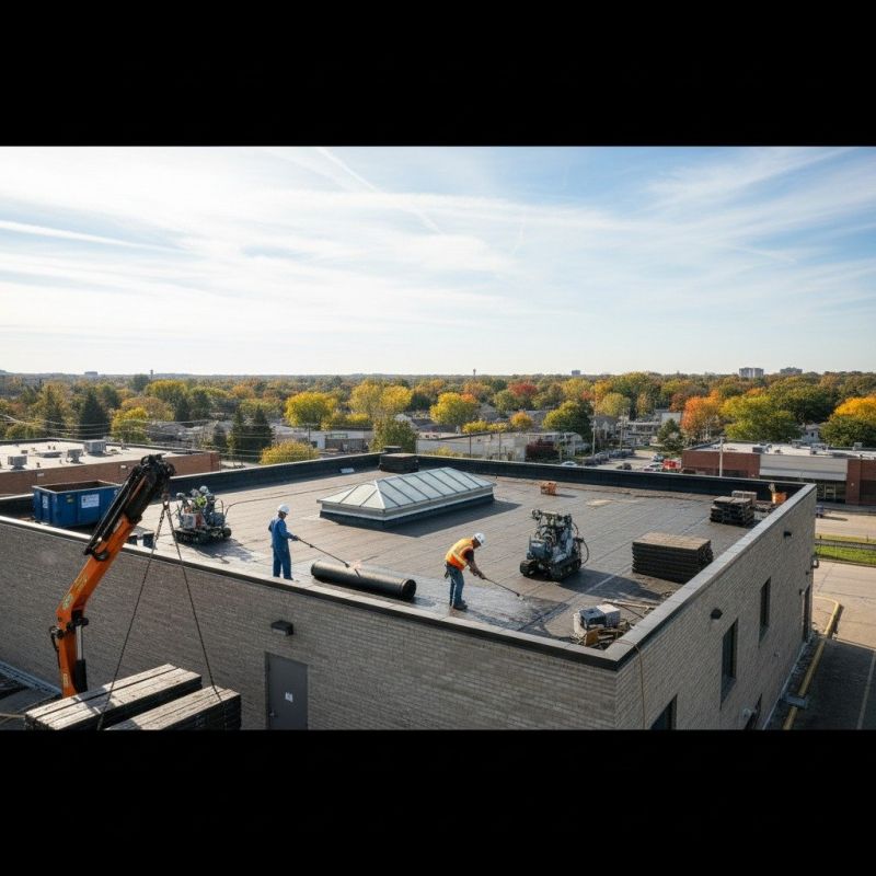 Flat Roof Replacement in Kingston, PA
