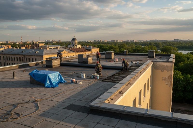 Flat Roof Replacement in Moscow, PA
