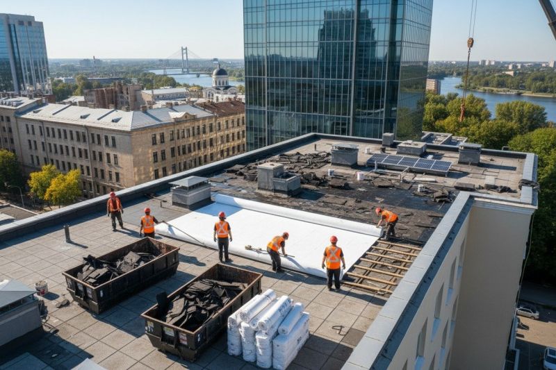 Flat Roof Replacement in Pocono Lake, PA