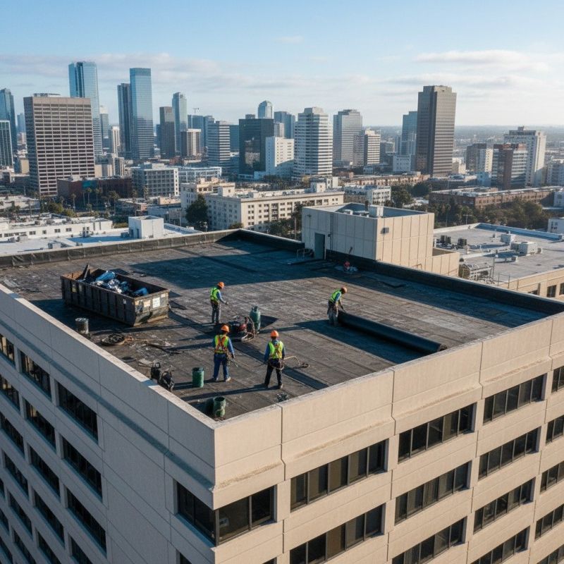 Flat Roof Replacement in Scranton, PA