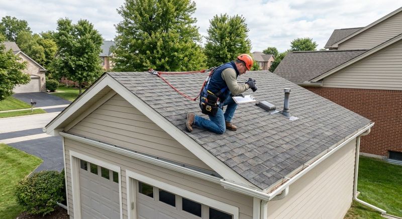 Garage Roof Inspection in Luzerne County, PA