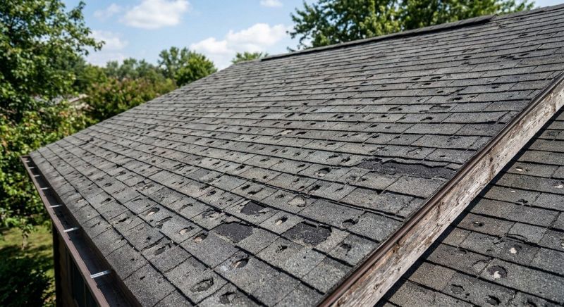 Hail Damage Roof Repair in Peckville, PA