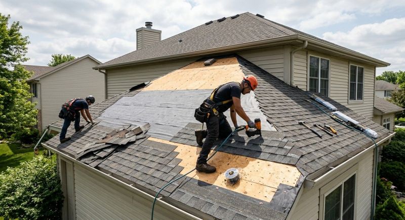 Hip Roof Shingle Replacement in Luzerne County, PA