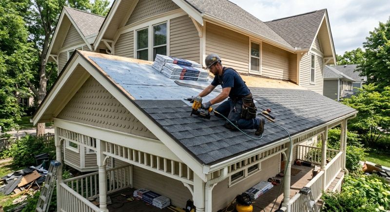 House Roof Installation in Moscow, PA